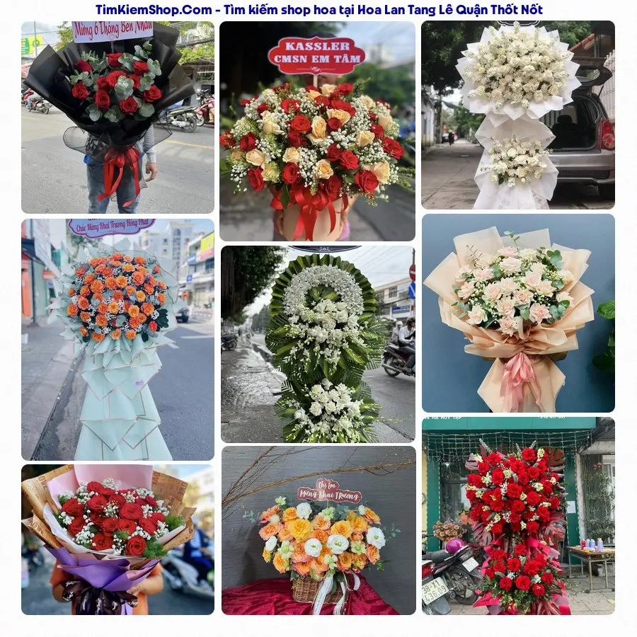 Hoa Tươi Thủy Nguyễn - Đặt Hoa Đám Tang Quận Thốt Nốt