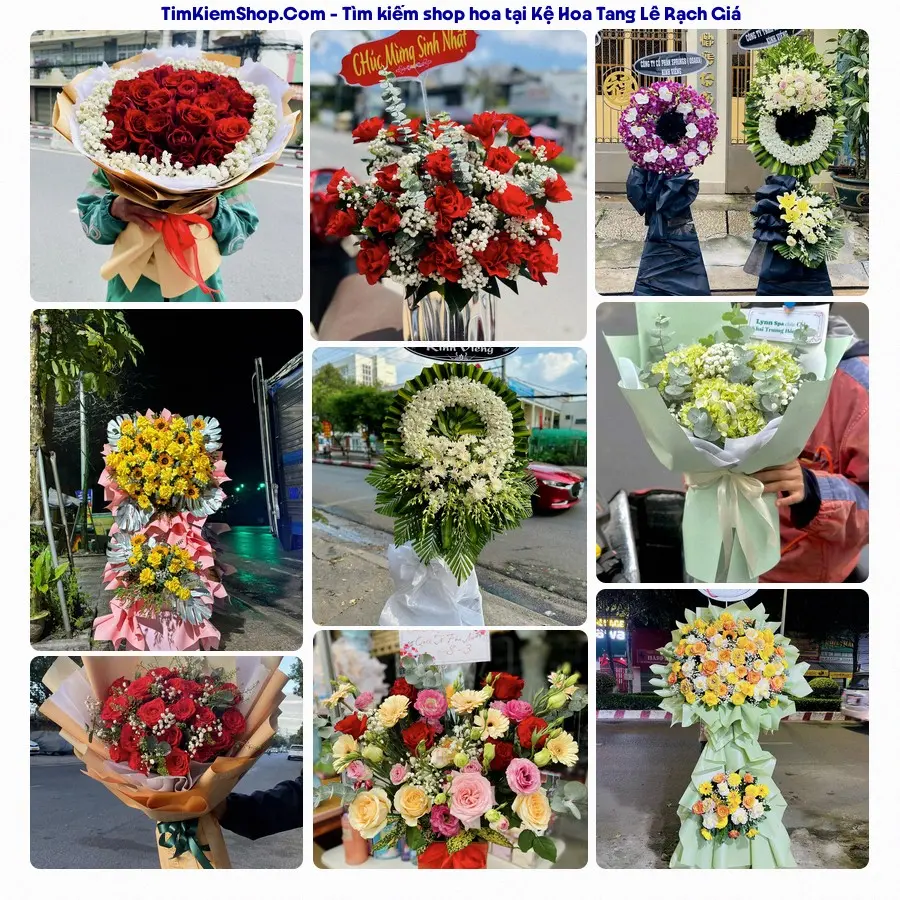 Hoa Tươi Thủy Nguyễn - Đặt Hoa Đám Tang Rạch Giá