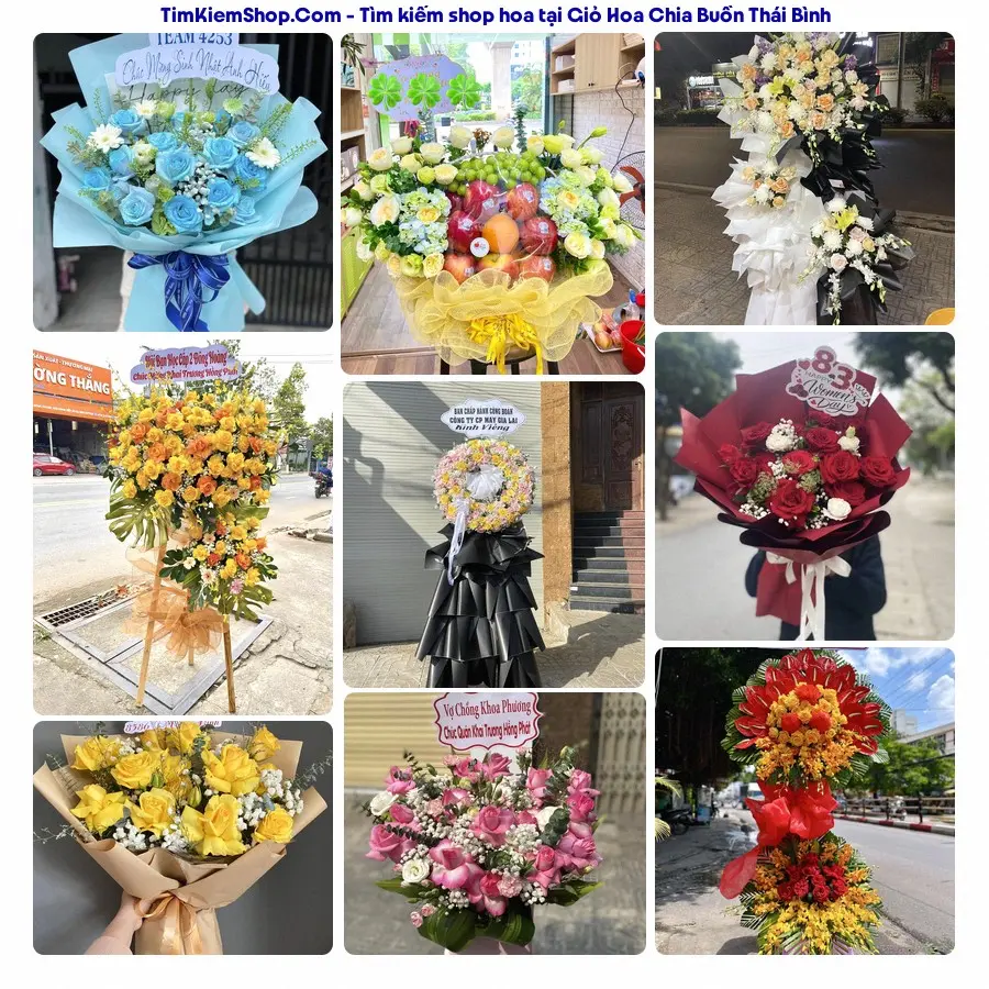 Hoa Tươi Thủy Nguyễn - Đặt Hoa Đám Tang Thái Bình