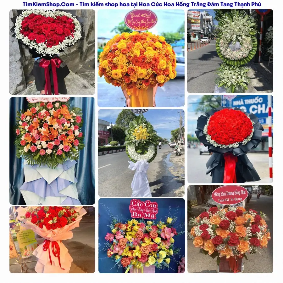 Hoa Tươi Thủy Nguyễn - Đặt Hoa Đám Tang Thạnh Phú