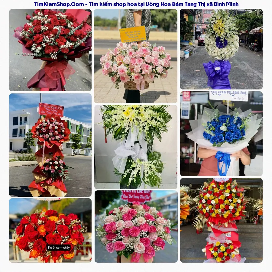 Hoa Tươi Thủy Nguyễn - Đặt Hoa Đám Tang Thị xã Bình Minh