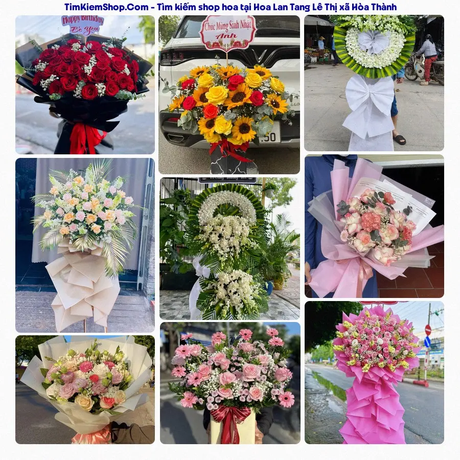 Hoa Tươi Thủy Nguyễn - Đặt Hoa Đám Tang Thị xã Hòa Thành