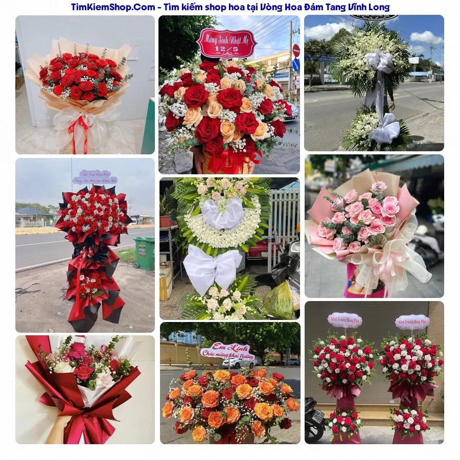 Hoa Tươi Thủy Nguyễn - Đặt Hoa Đám Tang Vĩnh Long