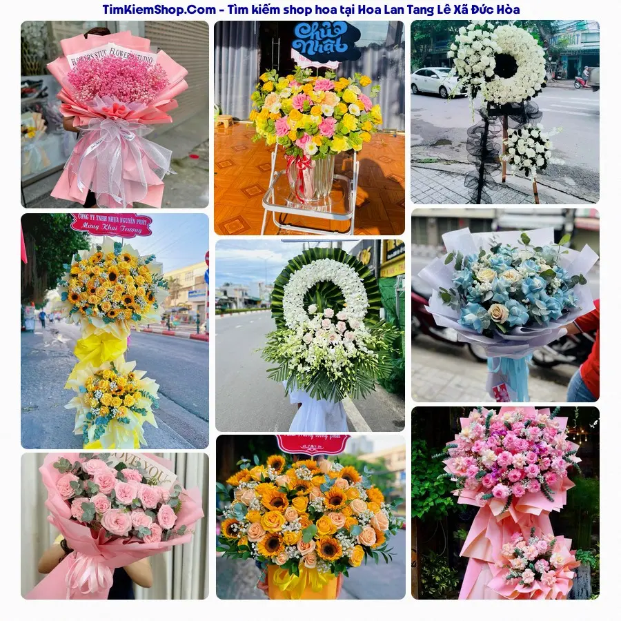 Hoa Tươi Thủy Nguyễn - Đặt Hoa Đám Tang Xã Đức Hòa