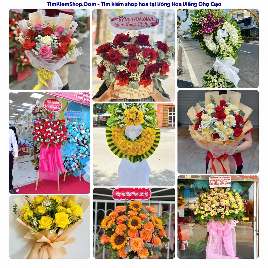 Hoa Tươi Thủy Nguyễn - Hoa Tươi Chợ Gạo
