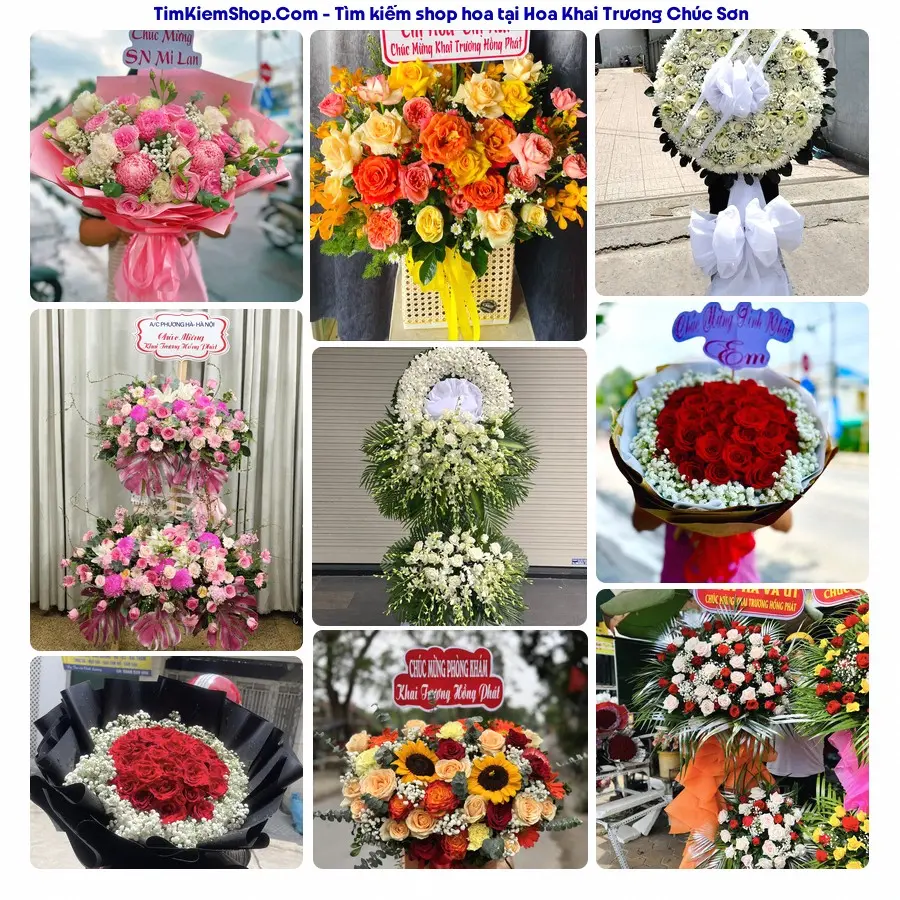 Hoa Tươi Thủy Nguyễn - Hoa Tươi Chúc Sơn