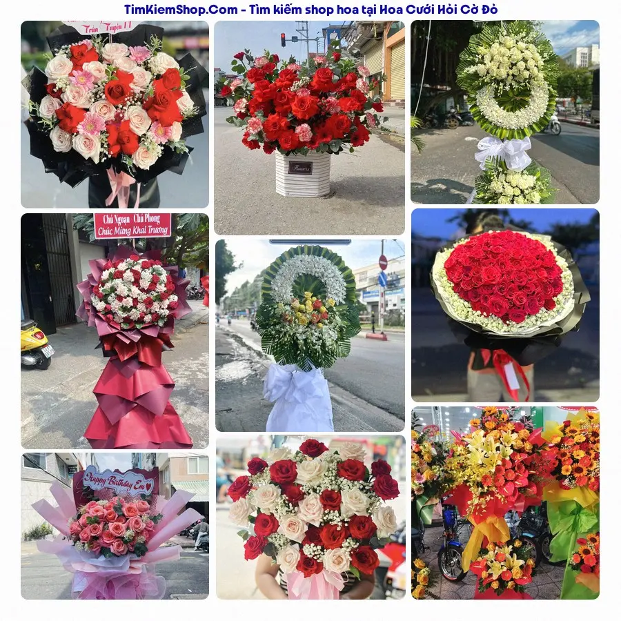 Hoa Tươi Thủy Nguyễn - Hoa Tươi Cờ Đỏ
