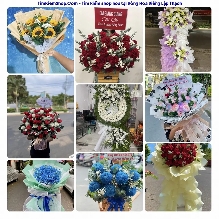 Hoa Tươi Thủy Nguyễn - Hoa Tươi Lập Thạch