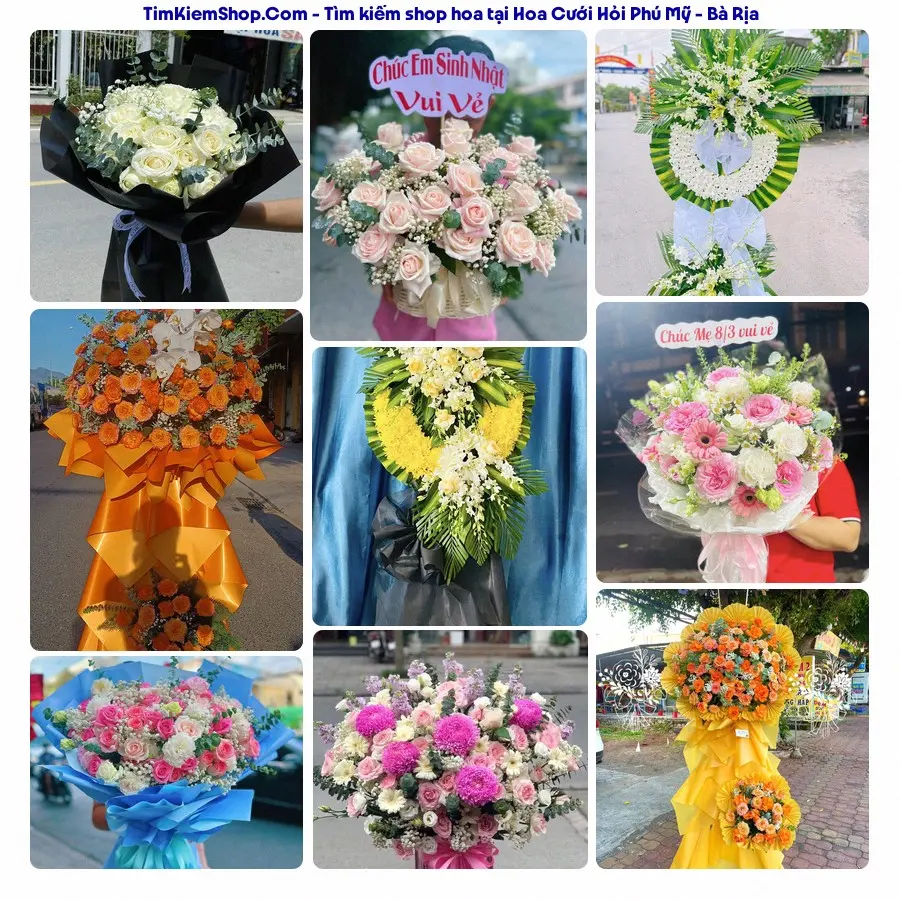 Hoa Tươi Thủy Nguyễn - Hoa Tươi Phú Mỹ - Bà Rịa