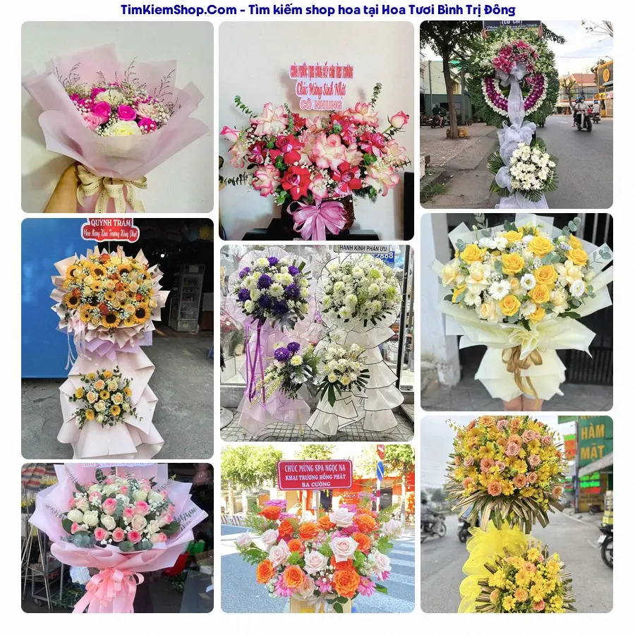 Hoa Tươi Thủy Nguyễn - Hoa Tươi Phường Bình Trị Đông