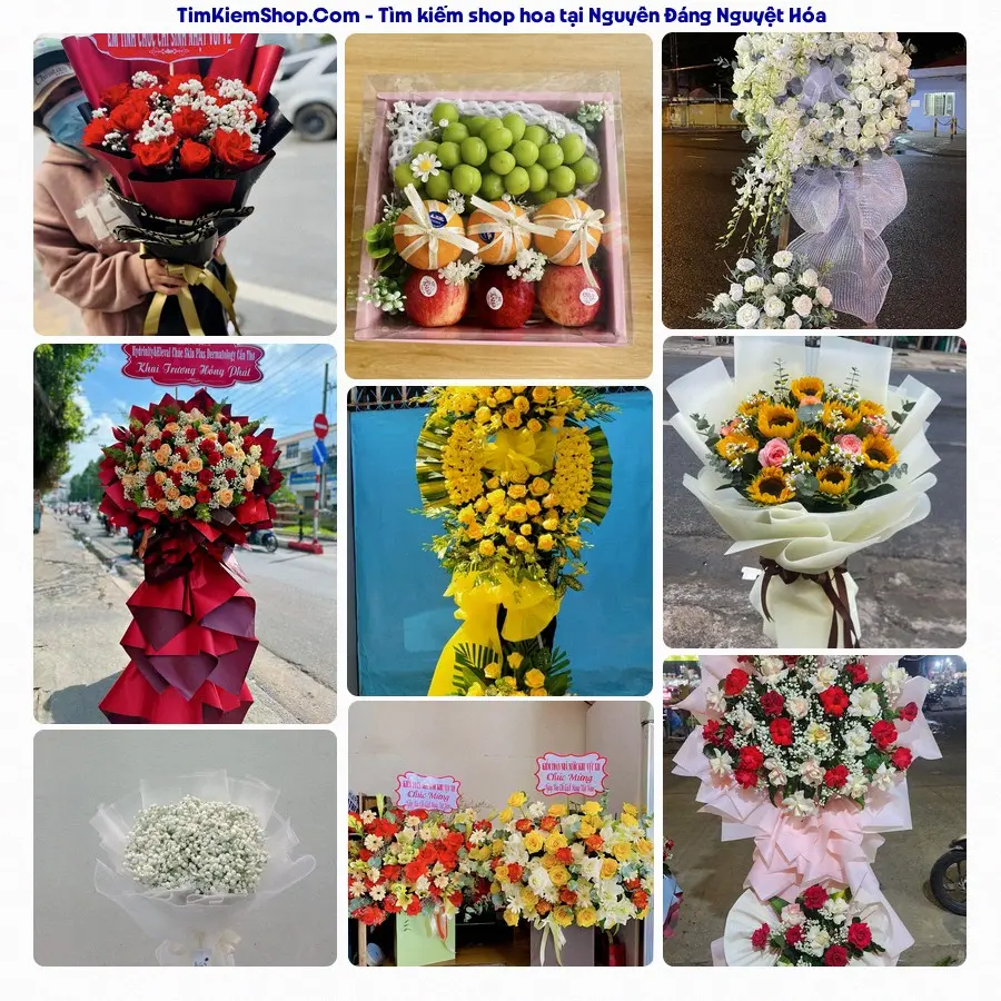 Hoa Tươi Thủy Nguyễn - Hoa Tươi Phường Nguyệt Hóa