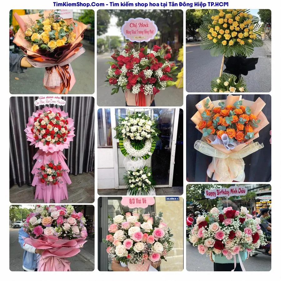 Hoa Tươi Thủy Nguyễn - Hoa Tươi Phường Tân Đông Hiệp