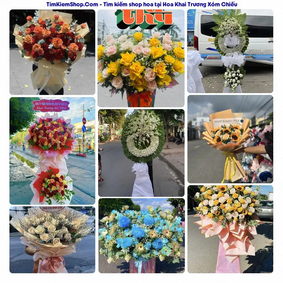 Hoa Tươi Thủy Nguyễn - Hoa Tươi Phường Xóm Chiếu