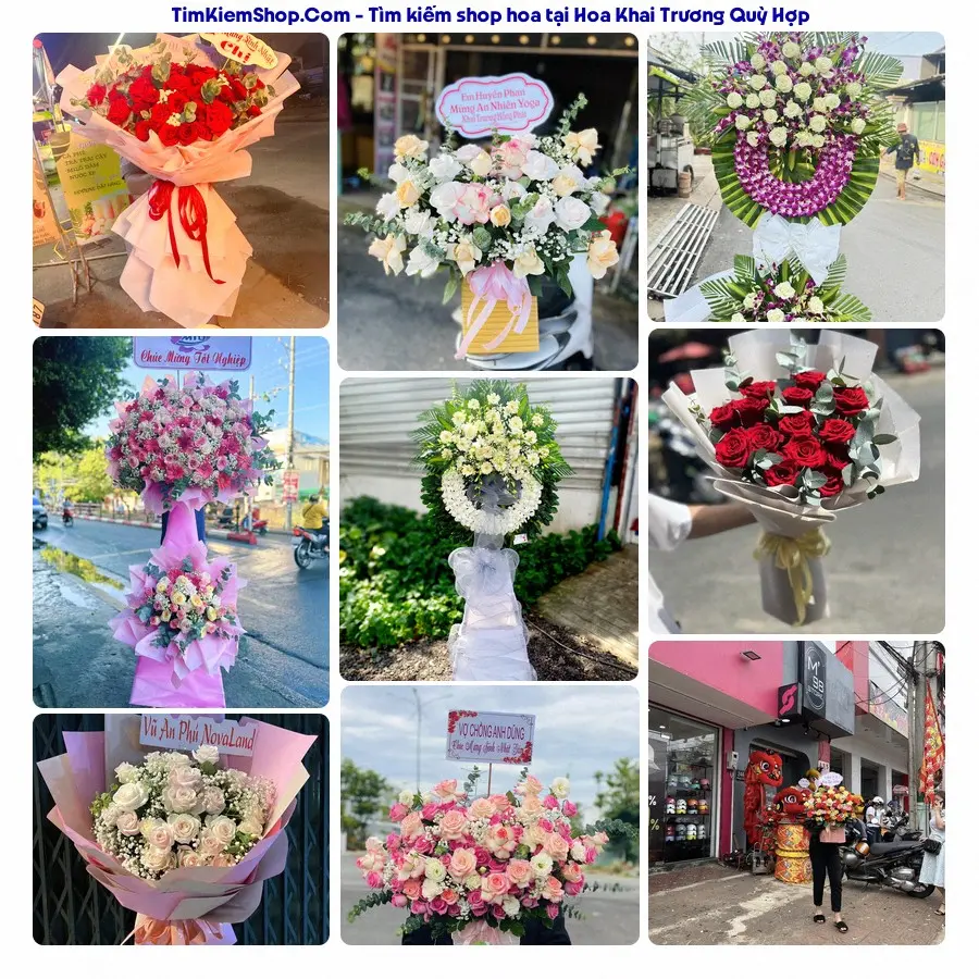 Hoa Tươi Thủy Nguyễn - Hoa Tươi Quỳ Hợp