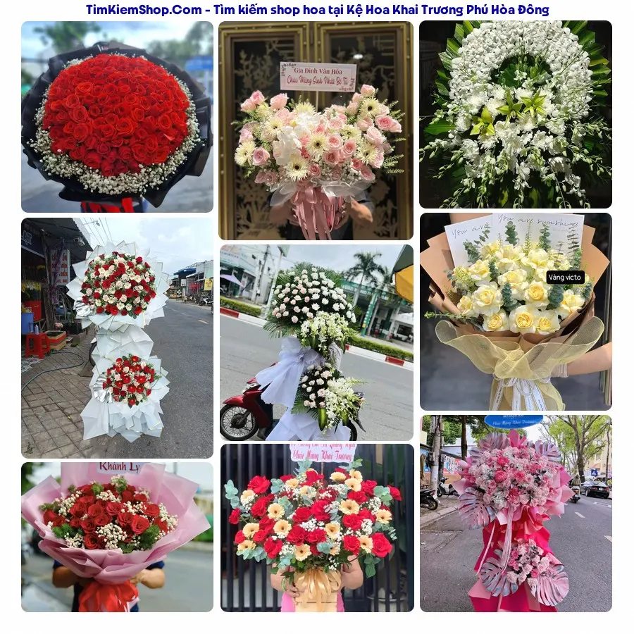 Hoa Tươi Thủy Nguyễn - Hoa Tươi Xã Phú Hòa Đông