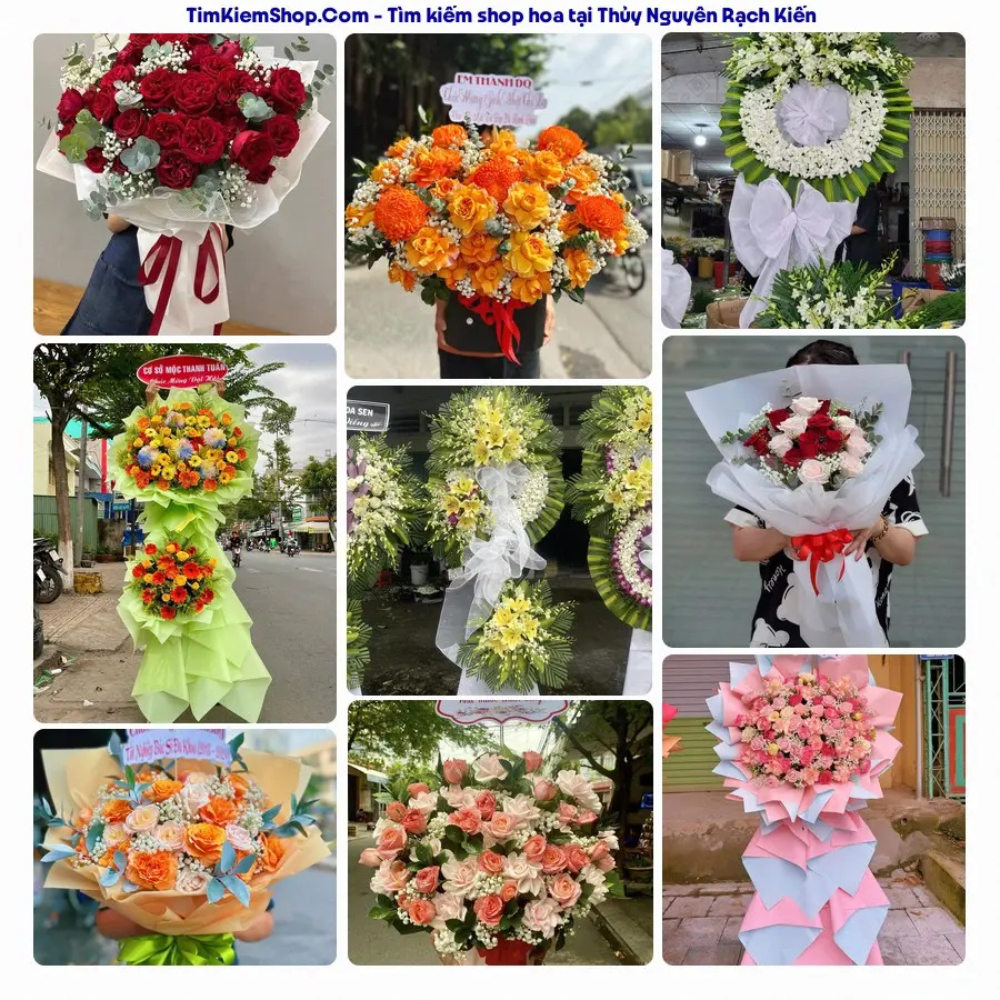 Hoa Tươi Thủy Nguyễn - Hoa Tươi Xã Rạch Kiến