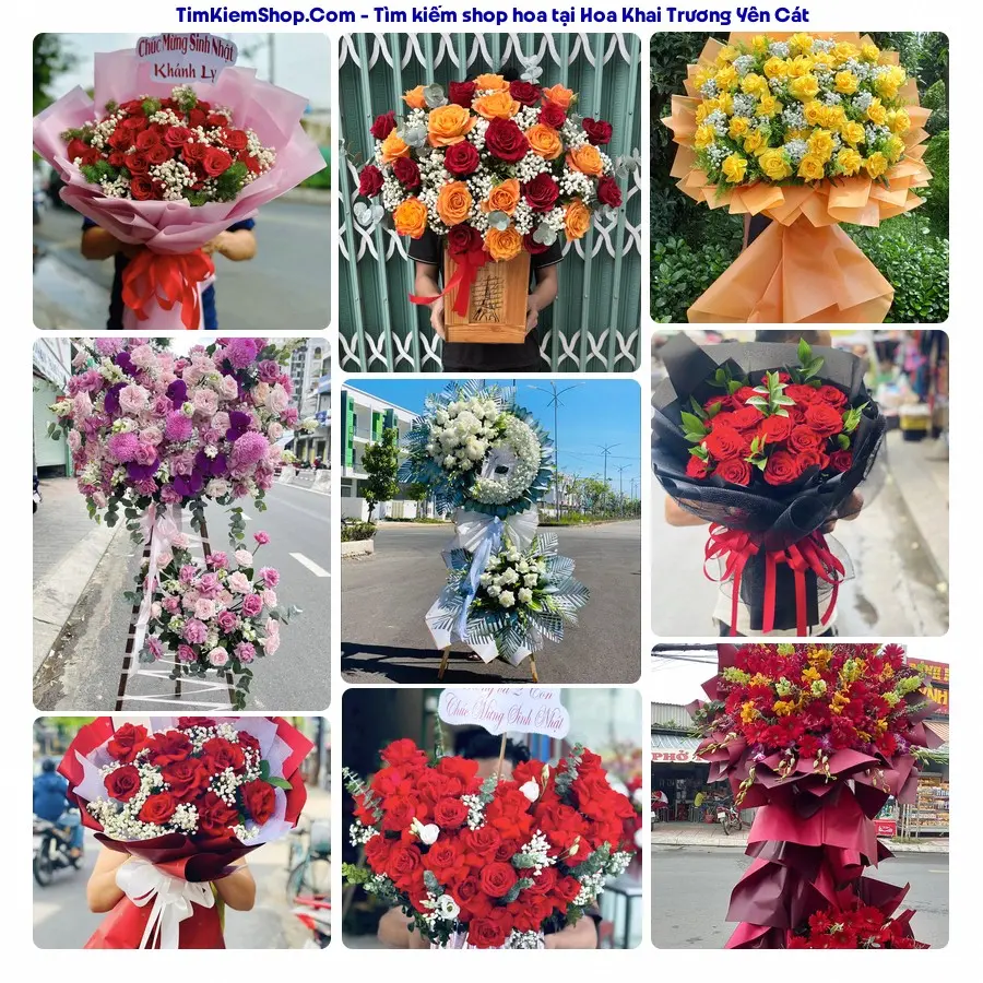 Hoa Tươi Thủy Nguyễn - Hoa Tươi Yên Cát