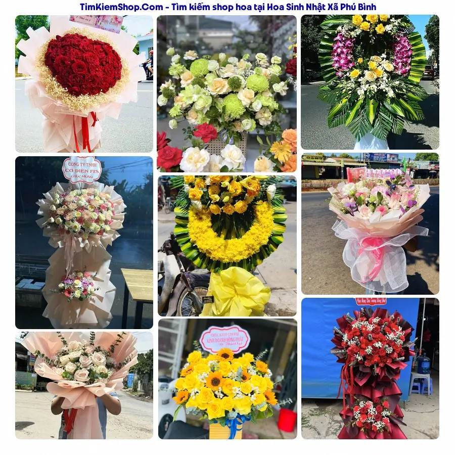 Hoa Tươi Thủy Nguyễn - Shop Hoa Xã Phú Bình