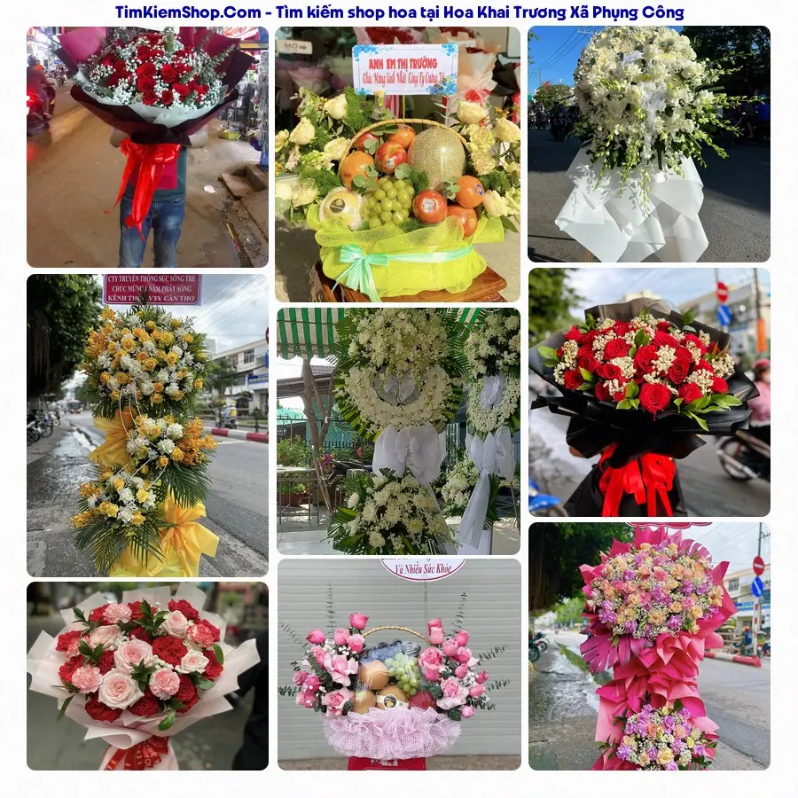 Hoa Tươi Thủy Nguyễn - Shop Hoa Xã Phụng Công