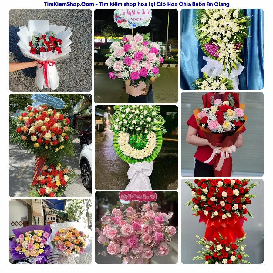Hoa Tươi Yumi - Đặt Hoa Đám Tang An Giang