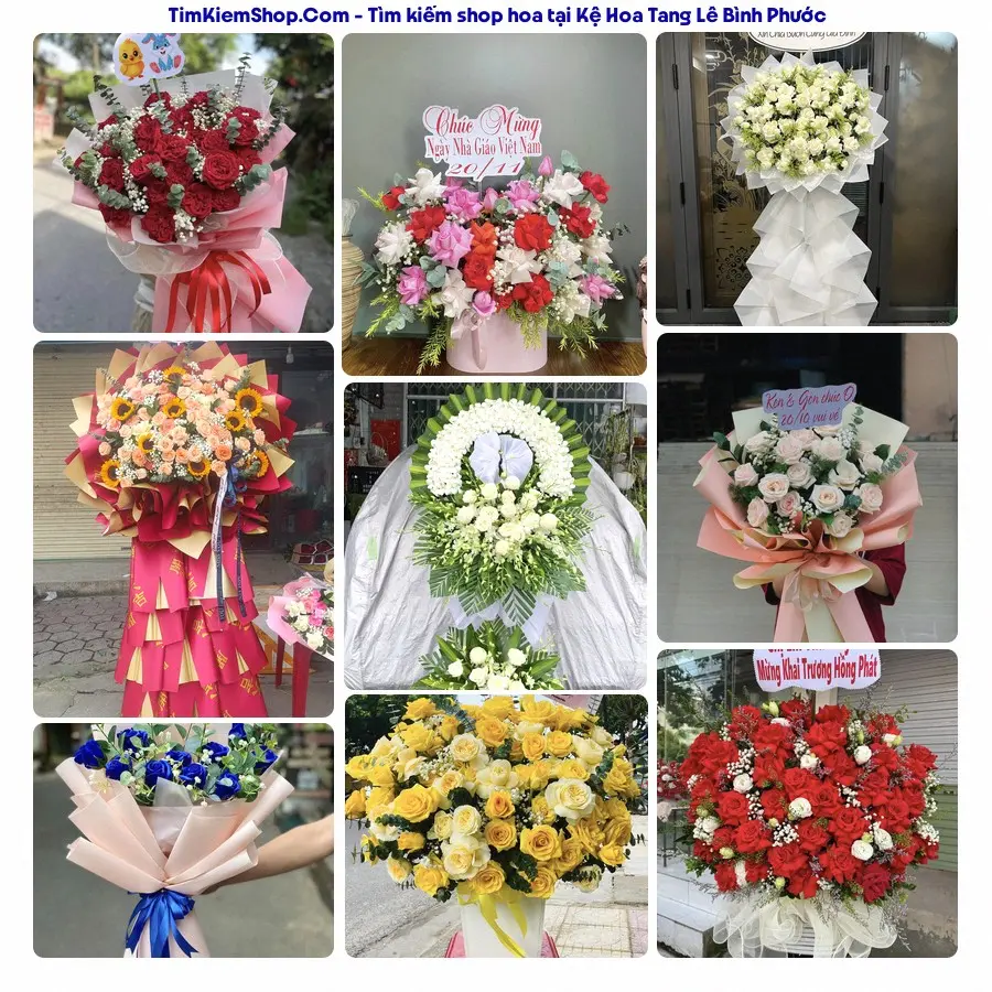 Hoa Tươi Yumi - Đặt Hoa Đám Tang Bình Phước