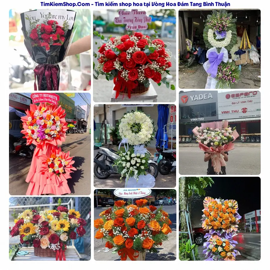Hoa Tươi Yumi - Đặt Hoa Đám Tang Bình Thuận