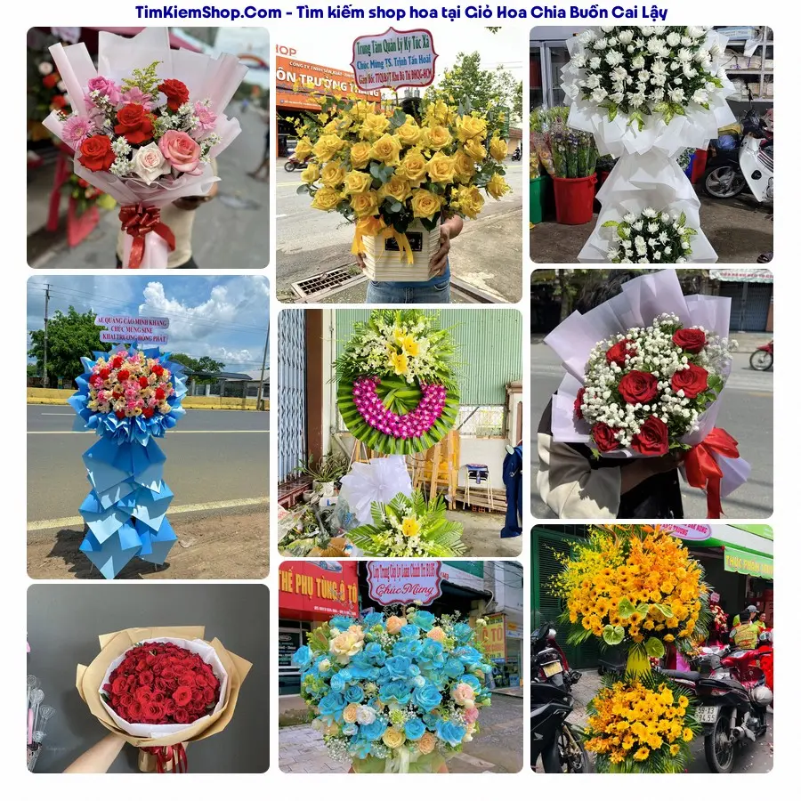 Hoa Tươi Yumi - Đặt Hoa Đám Tang Cai Lậy