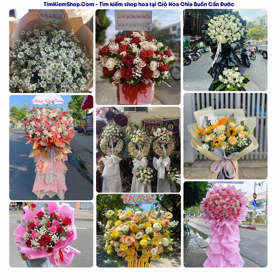 Hoa Tươi Yumi - Đặt Hoa Đám Tang Cần Đước