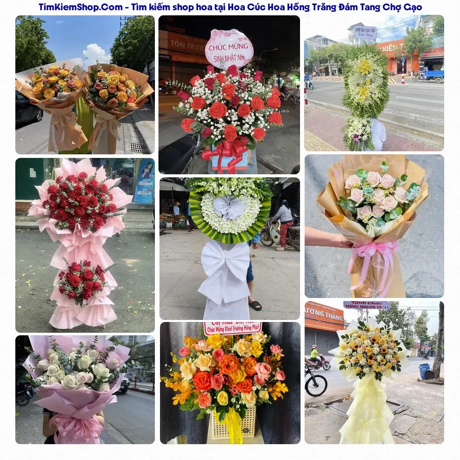 Hoa Tươi Yumi - Đặt Hoa Đám Tang Chợ Gạo