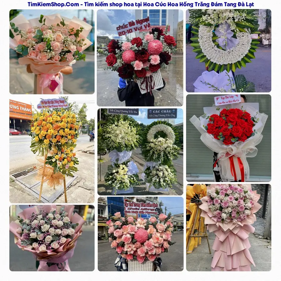 Hoa Tươi Yumi - Đặt Hoa Đám Tang Đà Lạt