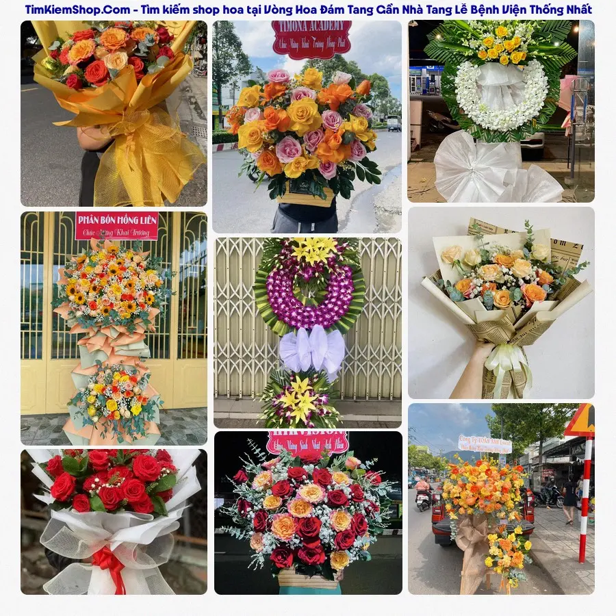 Hoa Tươi Yumi - Đặt Hoa Đám Tang Gần Nhà Tang Lễ Bệnh Viện Thống Nhất