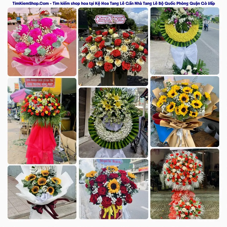 Hoa Tươi Yumi - Đặt Hoa Đám Tang Gần Nhà Tang Lễ Bộ Quốc Phòng Quận Gò Vấp