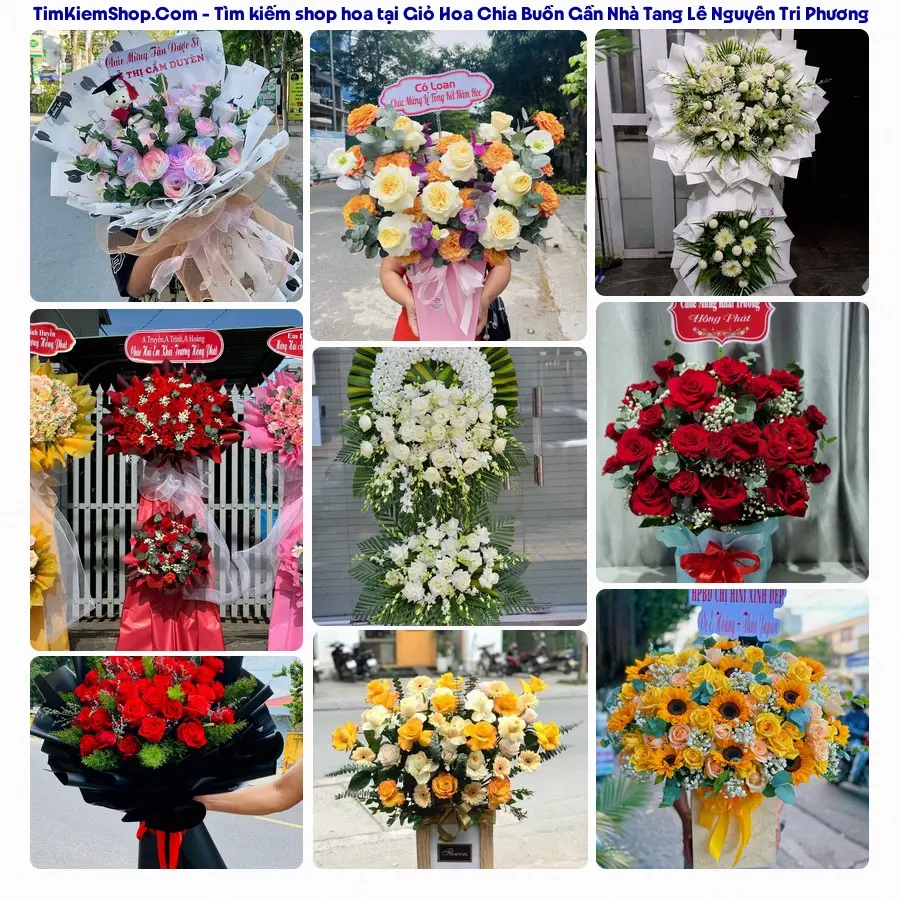 Hoa Tươi Yumi - Đặt Hoa Đám Tang Gần Nhà Tang Lễ Nguyễn Tri Phương