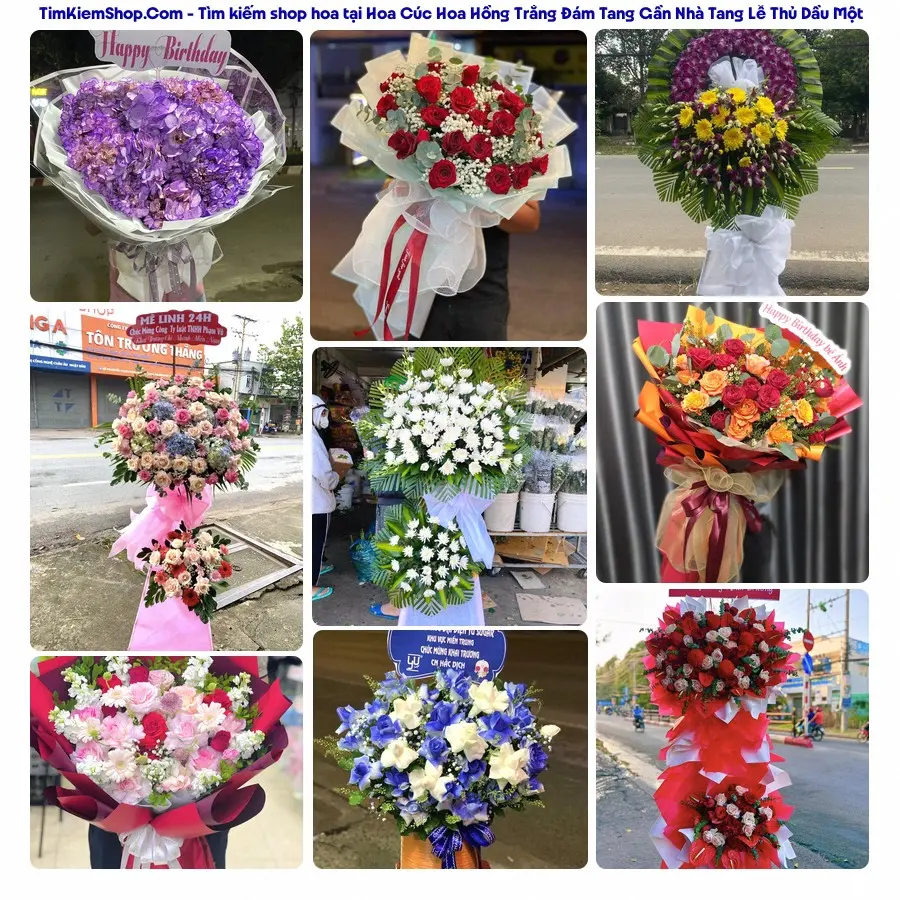 Hoa Tươi Yumi - Đặt Hoa Đám Tang Gần Nhà Tang Lễ Thủ Dầu Một