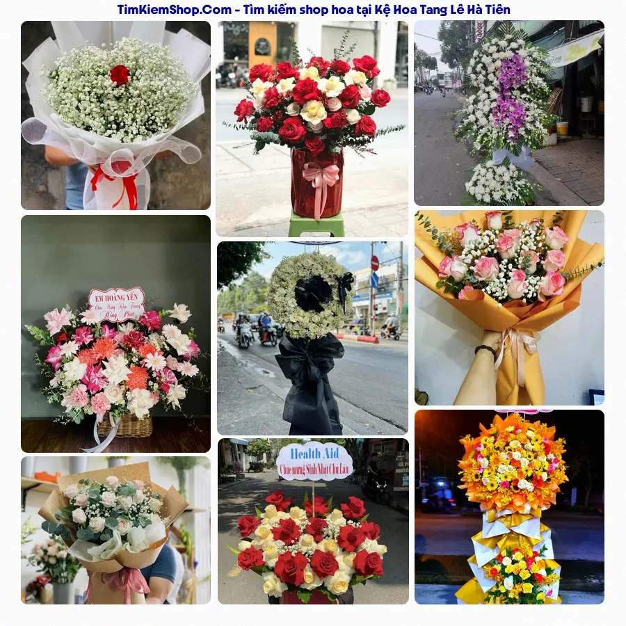 Hoa Tươi Yumi - Đặt Hoa Đám Tang Hà Tiên