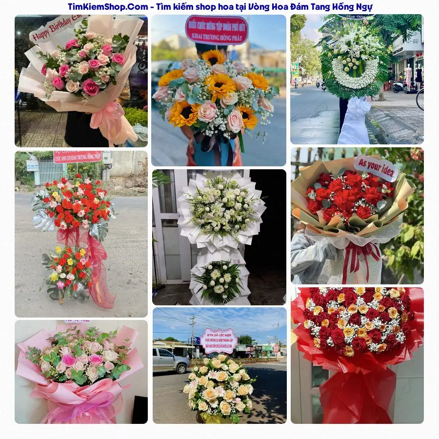 Hoa Tươi Yumi - Đặt Hoa Đám Tang Hồng Ngự