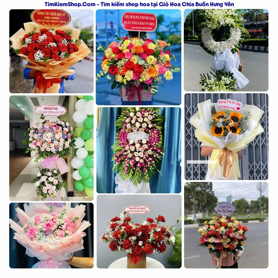 Hoa Tươi Yumi - Đặt Hoa Đám Tang Hưng Yên