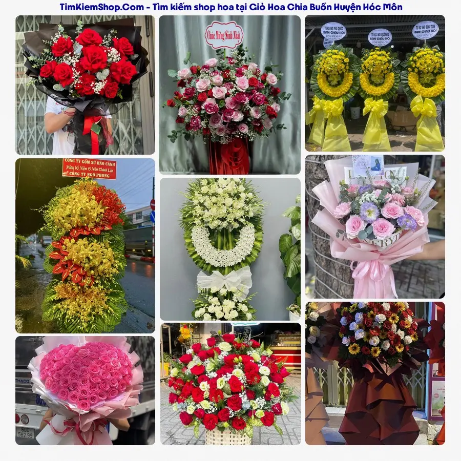 Hoa Tươi Yumi - Đặt Hoa Đám Tang Huyện Hóc Môn