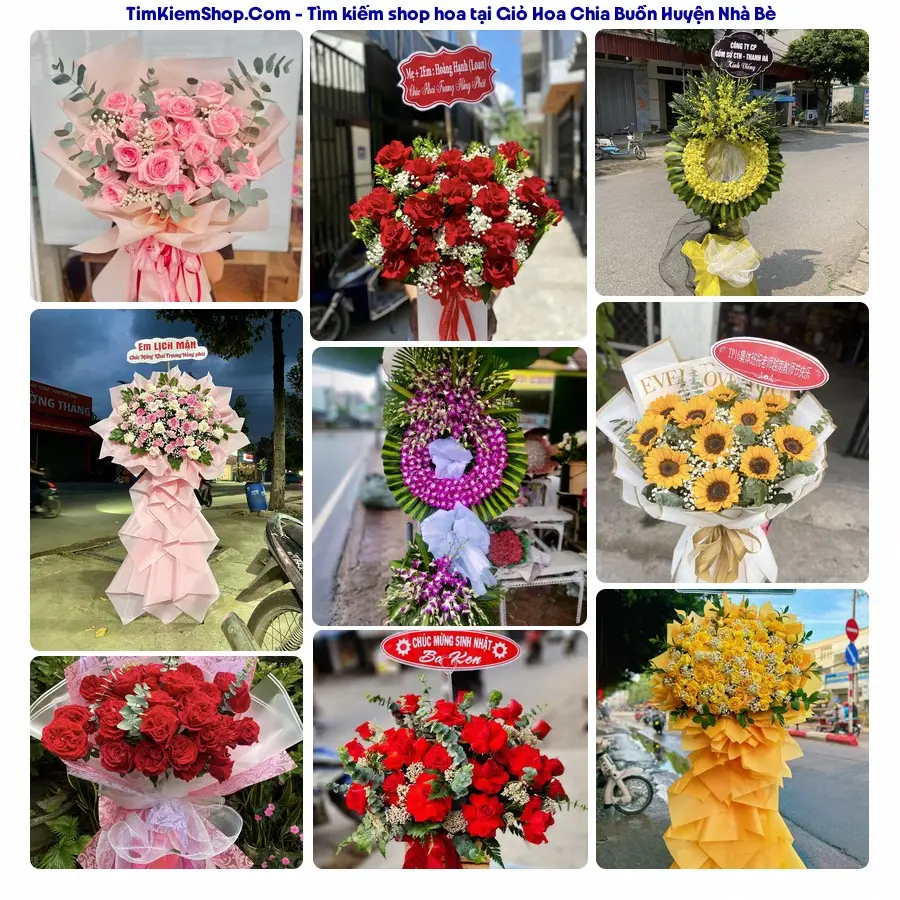 Hoa Tươi Yumi - Đặt Hoa Đám Tang Huyện Nhà Bè