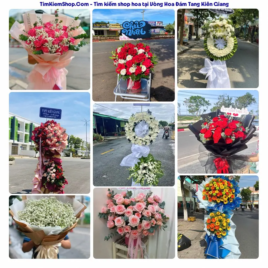 Hoa Tươi Yumi - Đặt Hoa Đám Tang Kiên Giang