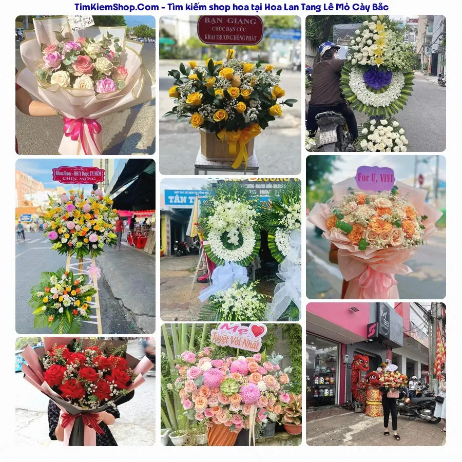 Hoa Tươi Yumi - Đặt Hoa Đám Tang Mỏ Cày Bắc