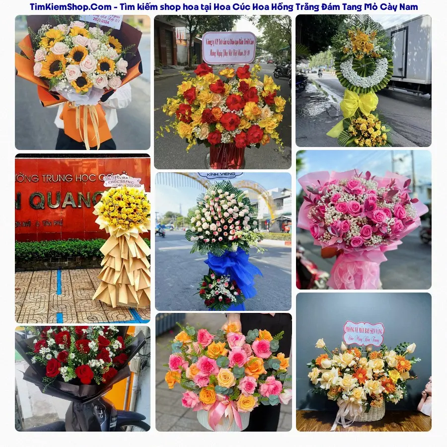 Hoa Tươi Yumi - Đặt Hoa Đám Tang Mỏ Cày Nam