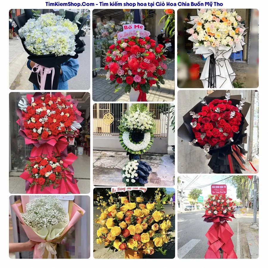 Hoa Tươi Yumi - Đặt Hoa Đám Tang Mỹ Tho