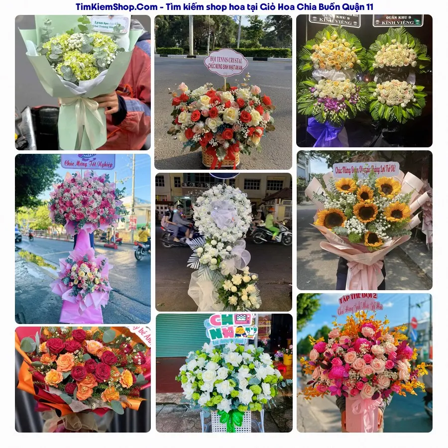 Hoa Tươi Yumi - Đặt Hoa Đám Tang Quận 11
