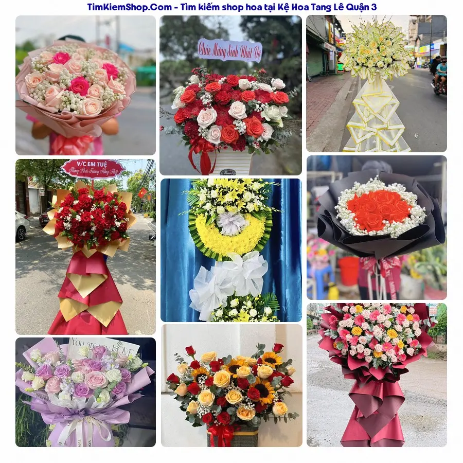 Hoa Tươi Yumi - Đặt Hoa Đám Tang Quận 3