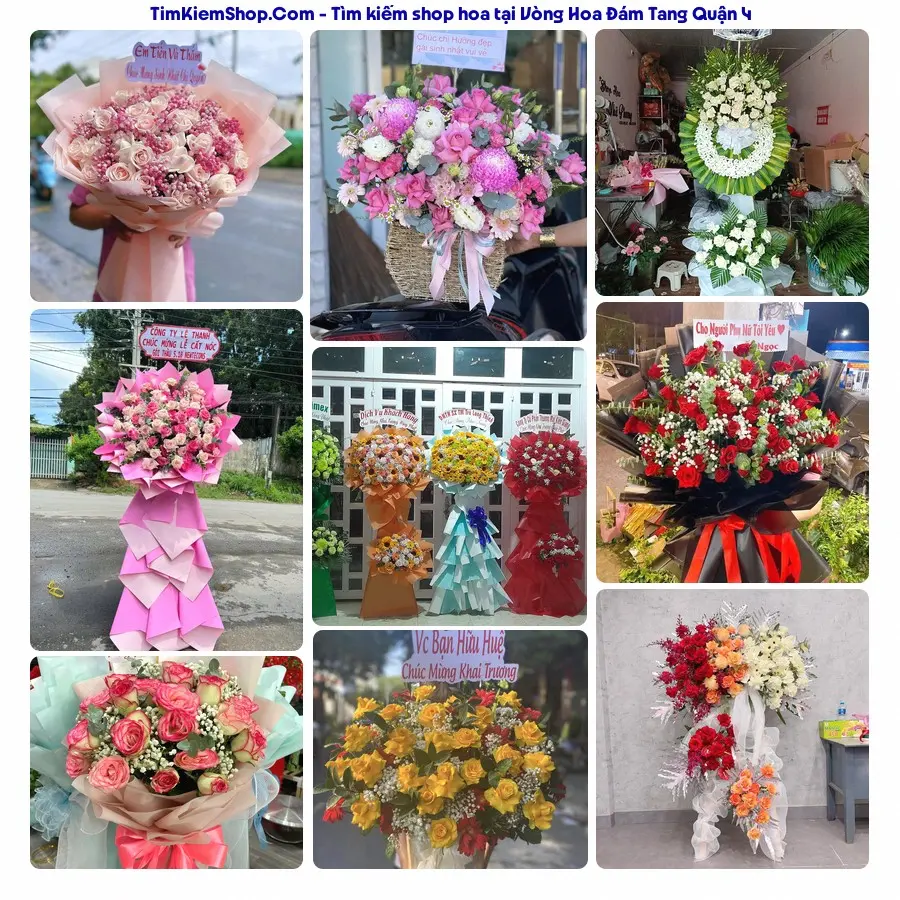 Hoa Tươi Yumi - Đặt Hoa Đám Tang Quận 4