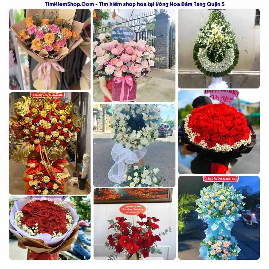 Hoa Tươi Yumi - Đặt Hoa Đám Tang Quận 5