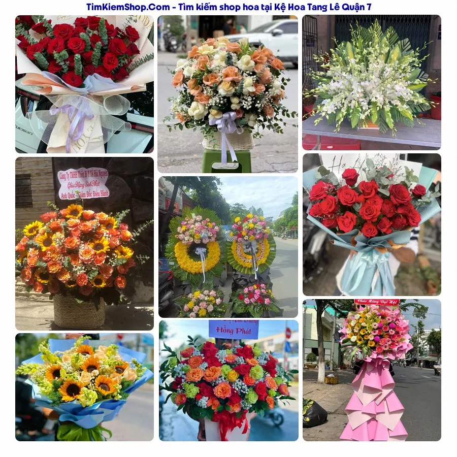 Hoa Tươi Yumi - Đặt Hoa Đám Tang Quận 7