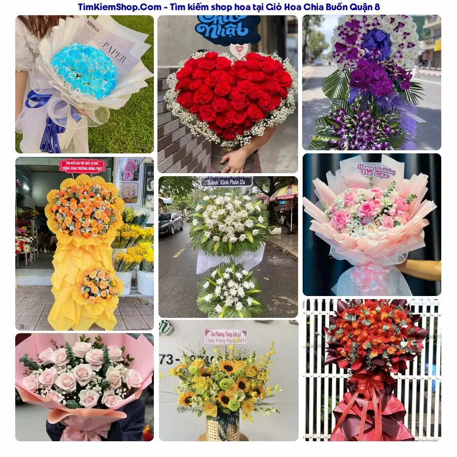 Hoa Tươi Yumi - Đặt Hoa Đám Tang Quận 8