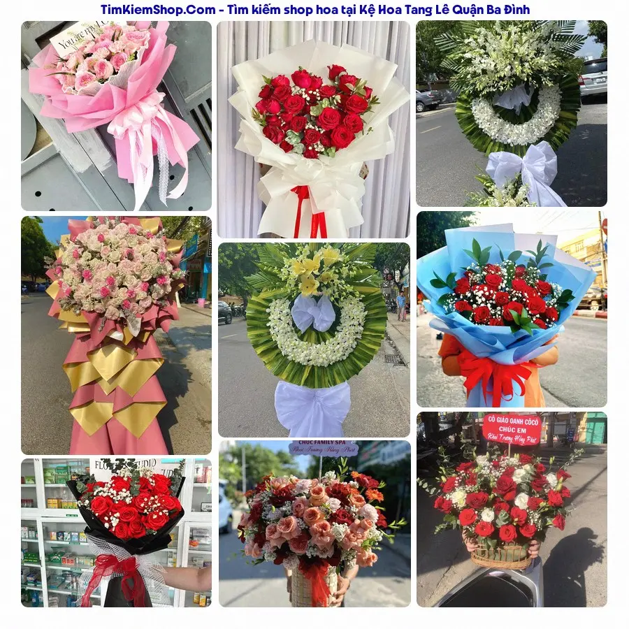Hoa Tươi Yumi - Đặt Hoa Đám Tang Quận Ba Đình